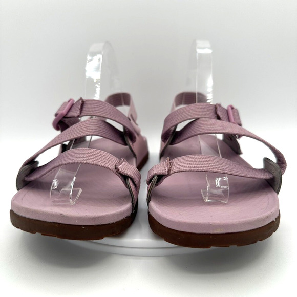 Chaco Lowdown Sandals Womens 8 Purple Camping Water Hiking Beach Walk Adjustable - Picture 3 of 10